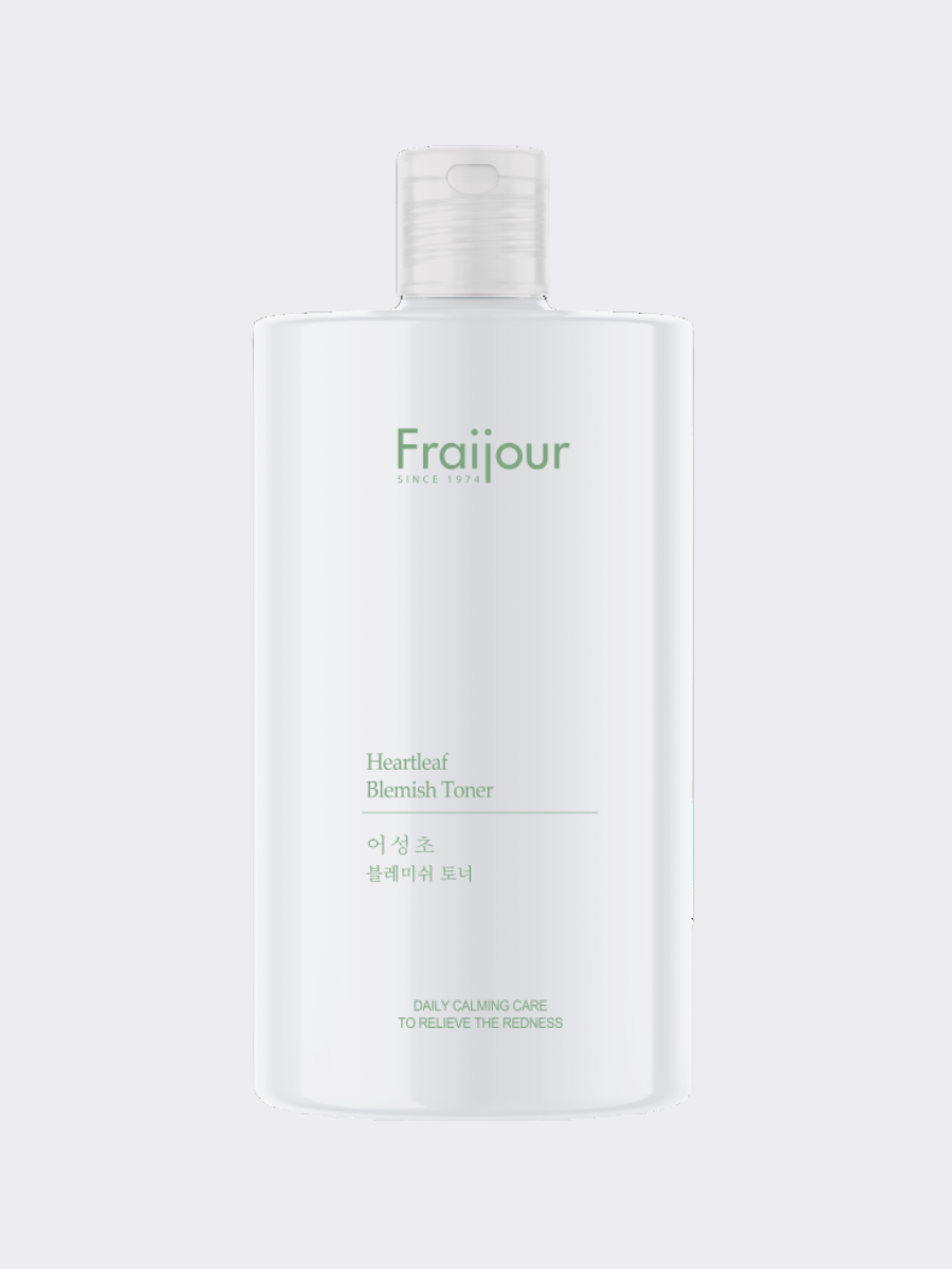Успокаивающий тонер с экстрактом хауттюйнии Fraijour Heartleaf Blemish ...
