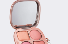 Компактная палетка румян в формате брелка fwee Pocket Cheek Palette CP02 Strawberry&Lemon