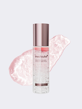 Укрепляющий спрей-сыворотка для лица с ПДРН и коллагеном Medicube PDRN Pink Collagen Glow Jelly Mist Serum