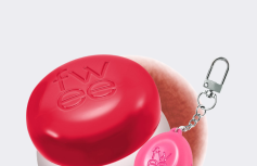 Набор: оттеночное суфле + брелок fwee Lip&Cheek Blurry Pudding Pot Keyring Set RD04 Fav