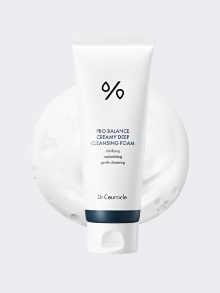 Пенка для умывания с пробиотиками Dr.Ceuracle Pro Balance Creamy Deep Cleansing Foam