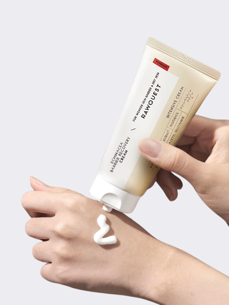 Успокаивающий крем для лица с экстрактом эхинацеи RAWQUEST Echinacea Barrier Recovery Cream