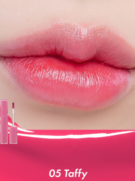Лёгкий глянцевый тинт в оттенке ягодной ириски rom&nd DEWY·FUL Water Tint 05 Taffy Лёгкий глянцевый тинт в оттенке ягодной ириски rom&nd DEWY·FUL Water Tint 05 Taffy