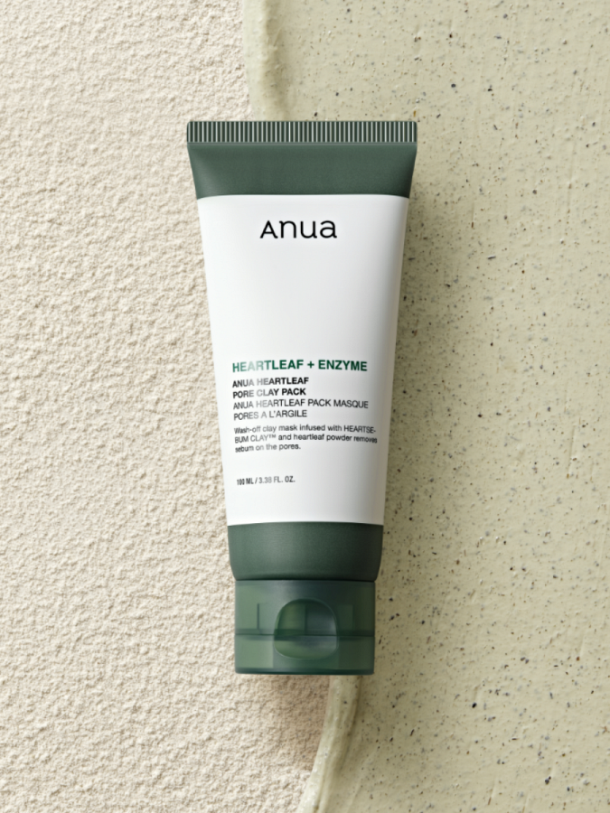 Очищающая глиняная маска с экстрактом хауттюйнии ANUA Heartleaf Pore Clay Pack