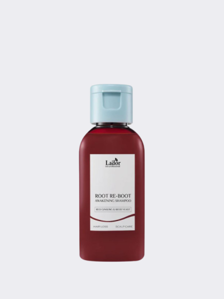 Восстанавливающий шампунь для волос TRAVEL La’dor Root Re-Boot Awakening Shampoo Ginseng & Beer Yeast Восстанавливающий шампунь для волос TRAVEL La’dor Root Re-Boot Awakening Shampoo Ginseng & Beer Yeast