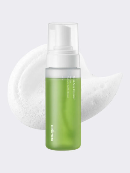 Противовоспалительная пенка для умывания с экстрактом нони Celimax The Real Noni Acne Bubble Cleanser