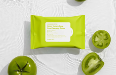 Очищающие салфетки для снятия макияжа Sungboon Editor Green Tomato Deep Pore Cleansing Tissue