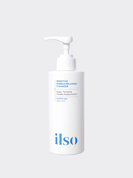Пузырьковая пенка для умывания с эктоином ilso Sensitive Bubble Relaxing Cleanser