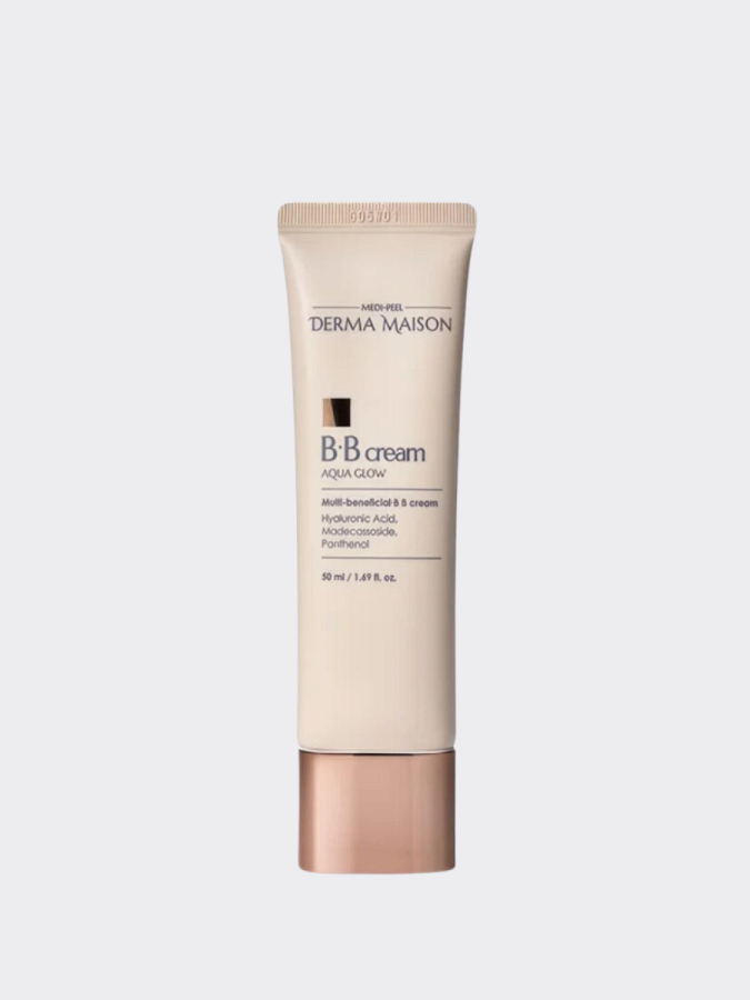 Восстанавливающий тональный крем с пептидами MEDI-PEEL Derma Maison Aqua Glow BB Cream
