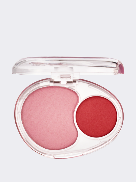 Двойные мягкие румяна с муссовой текстурой fwee Mellow Dual Blush RD01 Follow Me