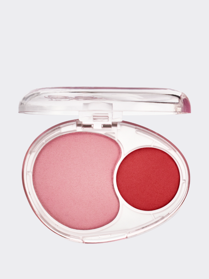 Двойные мягкие румяна с муссовой текстурой fwee Mellow Dual Blush RD01 Follow Me