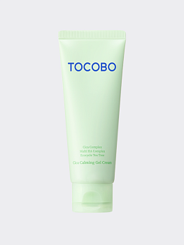 Успокаивающий крем-гель для лица с экстрактом центеллы TOCOBO Cica Calming Gel Cream