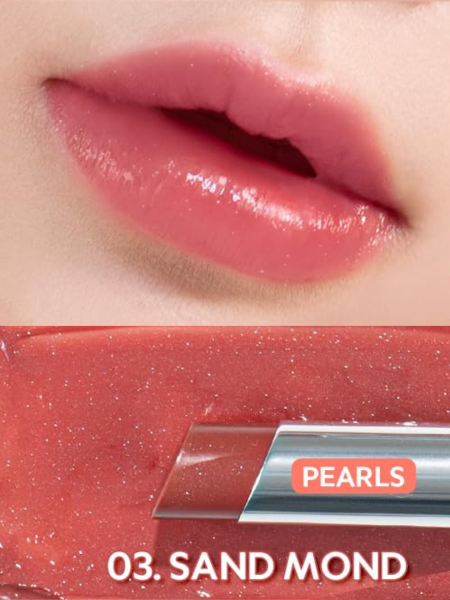 Тающий оттеночный бальзам для губ TIRTIR Waterism Glow Melting Balm 03 Sand Mond