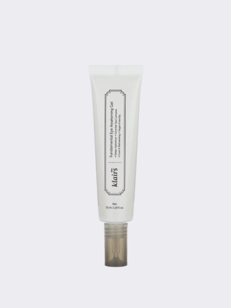 Бодрящий гель для век с кофеином и пептидами Dear, Klairs Fundamental Awakening Eye Gel