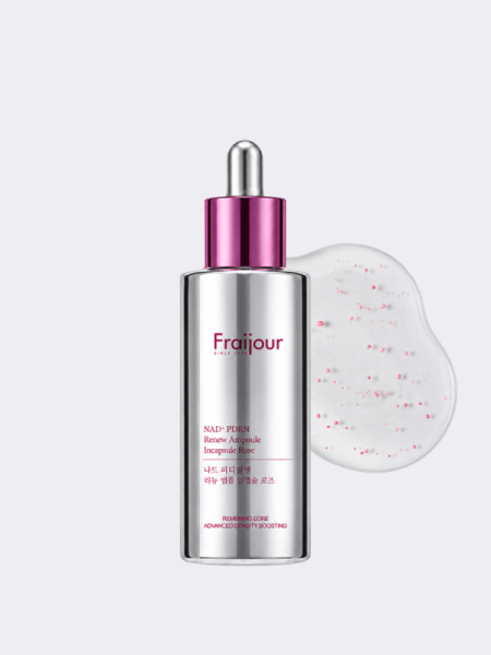 Разглаживающая капсульная сыворотка с ПДРН Fraijour NAD⁺ PDRN Renew Ampoule Incapsule Rose