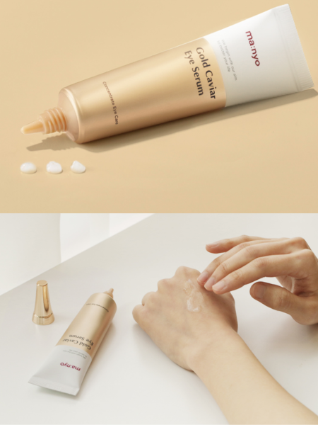 Разглаживающая сыворотка для век с экстрактом икры Ma:nyo Factory Gold Caviar Eye Serum Разглаживающая сыворотка для век с экстрактом икры Ma:nyo Factory Gold Caviar Eye Serum