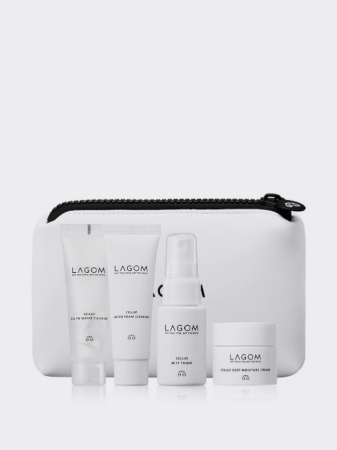 Набор миниатюр для ухода за кожей лица LAGOM Travel Kit
