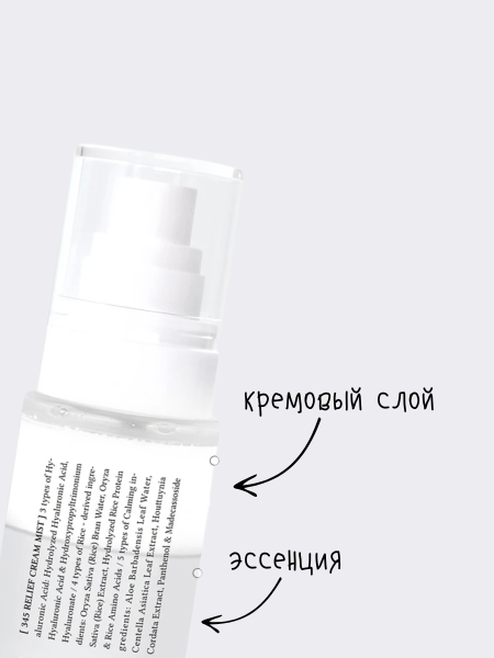 Двухфазный кремовый мист для лица с экстрактом риса TRAVEL Dr.Althea 345 Relief Cream Mist Двухфазный кремовый мист для лица с экстрактом риса TRAVEL Dr.Althea 345 Relief Cream Mist