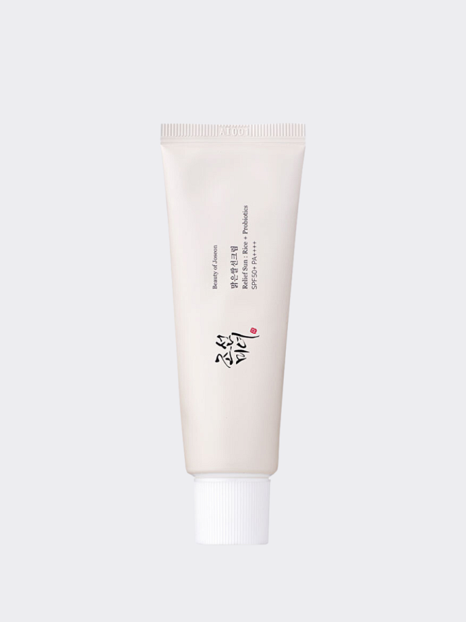 Солнцезащитный крем с экстрактом риса Beauty of Joseon Relief Sun Rice + Probiotics SPF50+ PA++++