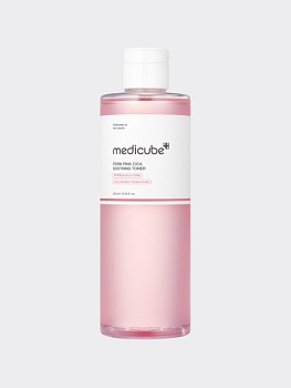 Смягчающий тонер с центеллой и ПДРН Medicube PDRN Pink Cica Soothing Toner