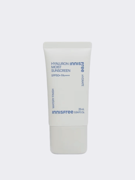 Солнцезащитный крем с гиалуроновой кислотой TRAVEL innisfree Hyaluron Moist Sunscreen SPF50+ PA++++ Солнцезащитный крем с гиалуроновой кислотой TRAVEL innisfree Hyaluron Moist Sunscreen SPF50+ PA++++