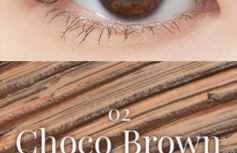 Удлиняющая тушь с эффектом подкручивания ресниц в коричневом оттенке Dasique Mood Up Mascara Long & Curl #02 Choco Brown