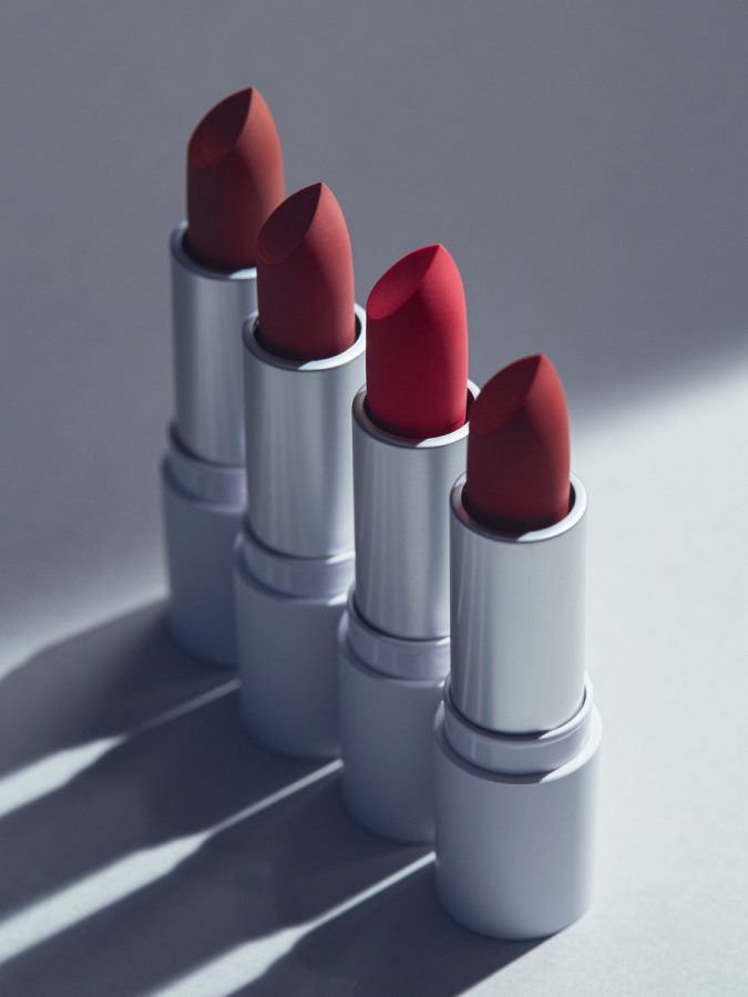Помада для губ с полуматовым финишем INGA Powder Blur Lipstick Evening Rose