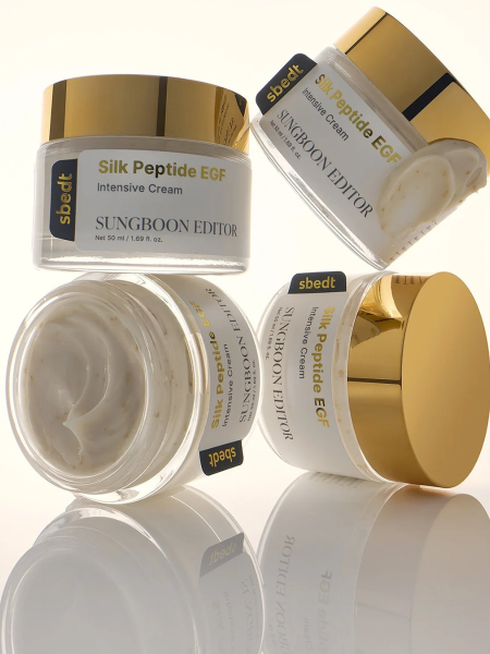 Интенсивный восстанавливающий лифтинг-крем с пептидами и золотом Sungboon Editor Silk Peptide Intensive Lifting Cream