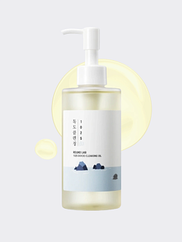 Лёгкое гидрофильное масло с морской водой Round Lab 1025 Dokdo Cleansing Oil