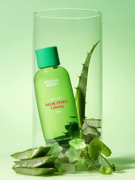 Успокаивающий тонер с алоэ и ПДРН EQQUALBERRY Aloe PDRN Calming Toner