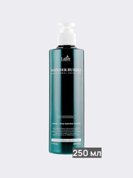 Увлажняющий шампунь для объёма и гладкости волос La’dor Wonder Bubble Shampoo 