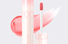 Сочный глянцевый тинт для губ с оттенком мякоти абрикоса rom&nd Juicy Lasting Tint 31 Bare Apricot