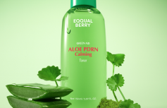 Успокаивающий тонер с алоэ и ПДРН EQQUALBERRY Aloe PDRN Calming Toner