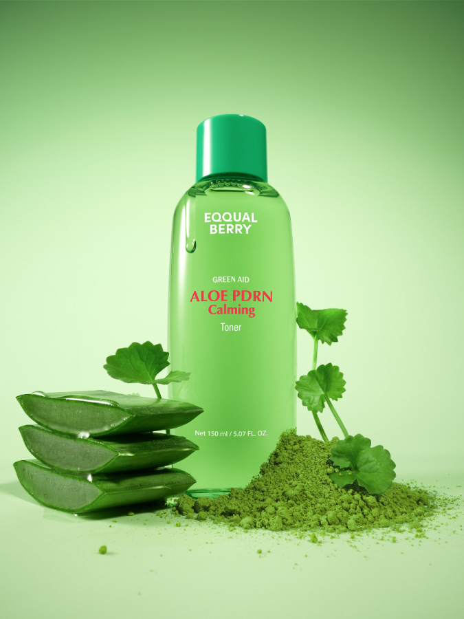 Успокаивающий тонер с алоэ и ПДРН EQQUALBERRY Aloe PDRN Calming Toner