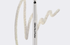 Сияющие тени для век в карандаше в золотистом оттенке UNLEASHIA Pretty Easy Glitter Stick N°2 Flutter