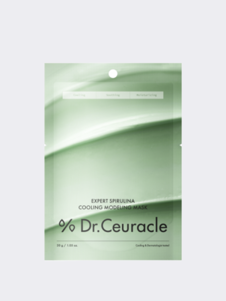 Охлаждающая альгинатная маска для лица со спирулиной Dr.Ceuracle Expert Spirulina Firming Modeling Pack Охлаждающая альгинатная маска для лица со спирулиной Dr.Ceuracle Expert Spirulina Firming Modeling Pack