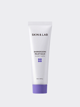 Укрепляющий бальзам для лица с азуленом и керамидами SKIN&LAB Barrierderm Relief Balm