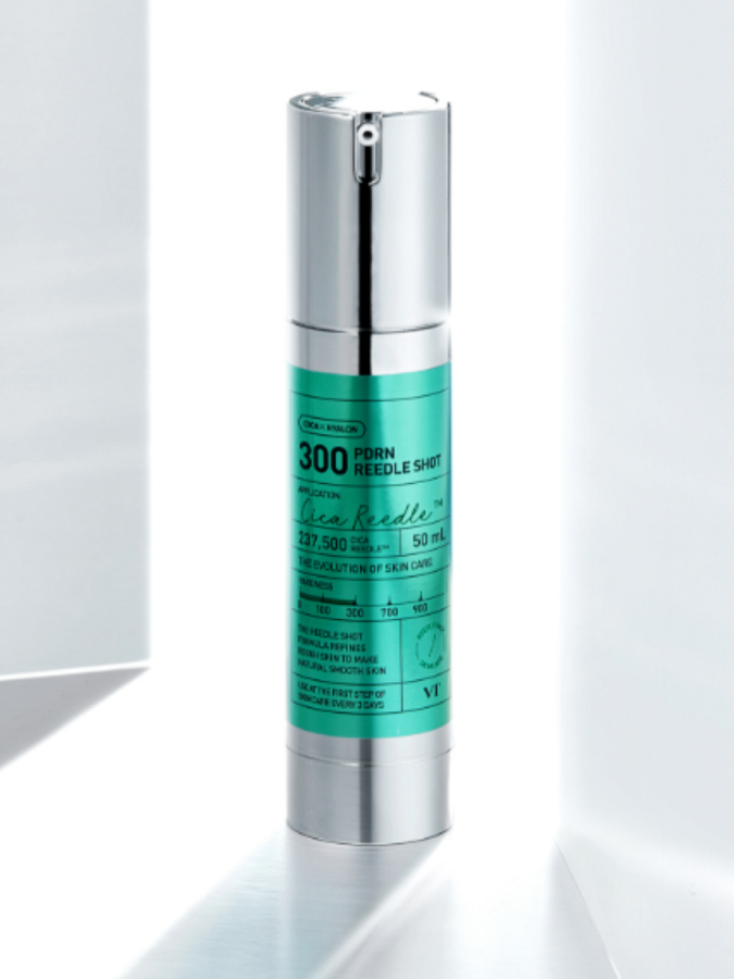 Восстанавливающая сыворотка бустер со спикулами и растительным ПДРН VT PDRN Reedle Shot 300