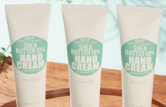 Питательный крем для рук с маслом ши и ароматом цветов Derma Factory Shea Butter 10% Hand Cream Classy Garden