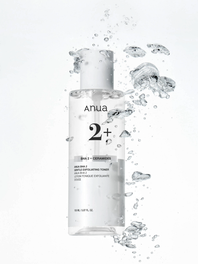 Мягкий отшелушивающий тонер с салициловой кислотой ANUA BHA 2% Gentle Exfoliating Toner