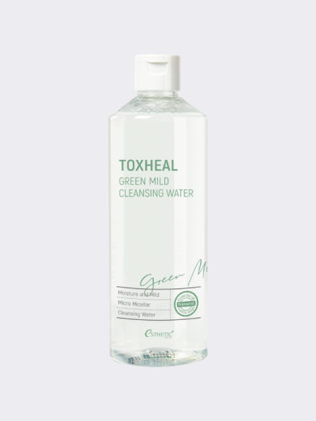 Жидкость для снятия макияжа Esthetic House Toxheal Green Mild Cleansing Water Жидкость для снятия макияжа Esthetic House Toxheal Green Mild Cleansing Water