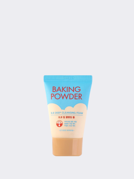 МИНИ Скрабирующая пенка для умывания с содой ETUDE HOUSE Baking Powder BB Deep Cleansing Foam МИНИ Скрабирующая пенка для умывания с содой ETUDE HOUSE Baking Powder BB Deep Cleansing Foam