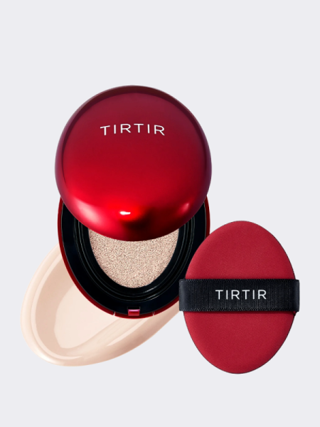 Тональный кушон с полуматовым финишем TIRTIR Mask Fit Red Cushion 13C Fair