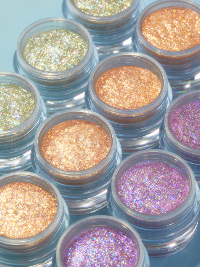 Гелевые декоративные блёстки для век UNLEASHIA Get Loose Glitter Gel N°6 Sunset Lover