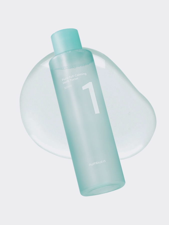 Успокаивающий тонер для лица с травяными экстрактами Numbuzin No.1 Pure-Full Calming Herb Toner