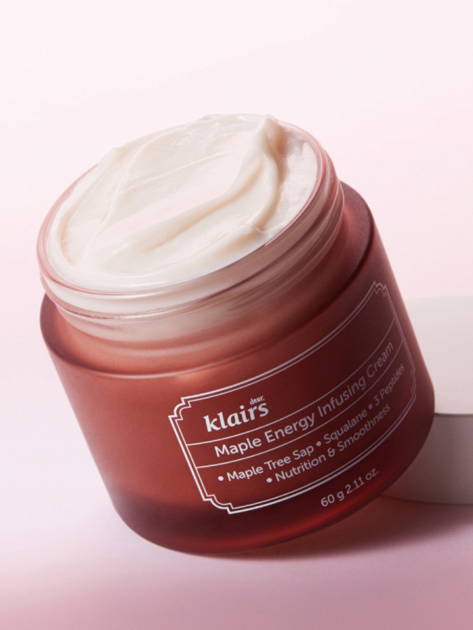 Питательный крем для лица с кленовым соком Dear, Klairs Maple Energy Infusing Cream