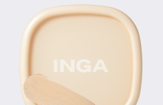 Тональный кушон для лица с сияющим финишем INGA Water Glow Daily Cushion 21N Light Beige