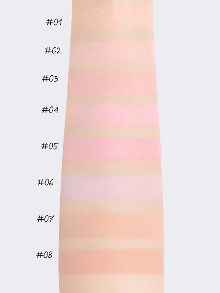 Нежные сухие румяна Dasique Soft Blur Cheek #08 Rose Mood