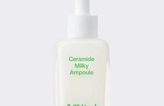 Молочная ампульная сыворотка с керамидами и центеллой By Wishtrend Ceramide Milky Ampoule