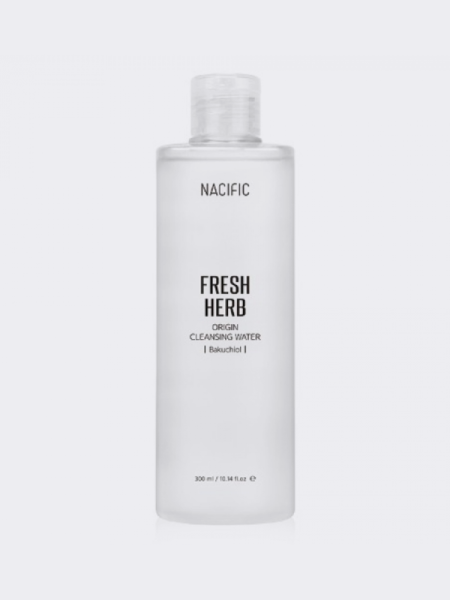 Очищающая вода для снятия макияжа с бакучиолом Nacific Fresh Herb Origin Cleansing Water Bakuchiol Очищающая вода для снятия макияжа с бакучиолом Nacific Fresh Herb Origin Cleansing Water Bakuchiol